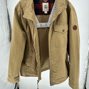 Timberland Men’s Tan Canvas Field Jacket